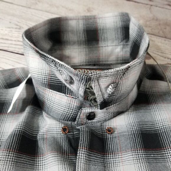 NWT Dixxon Flannel Co The Big Twin Limited Edition Mens 2XT Plaid LS Snap Shirt - Picture 7 of 12
